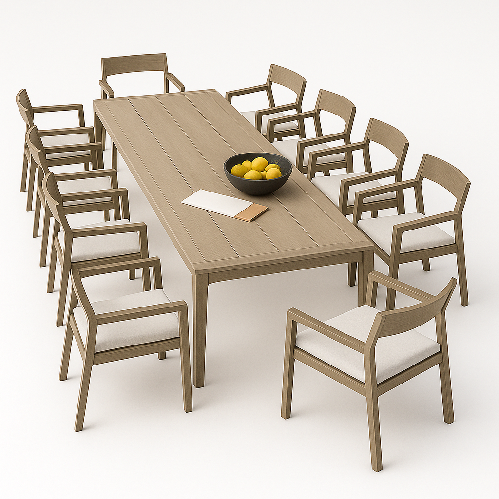 Solterra Extendable Luxe Dining Collection