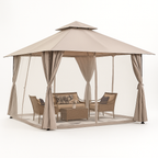 Solaria BreezeMesh Garden Gazebo