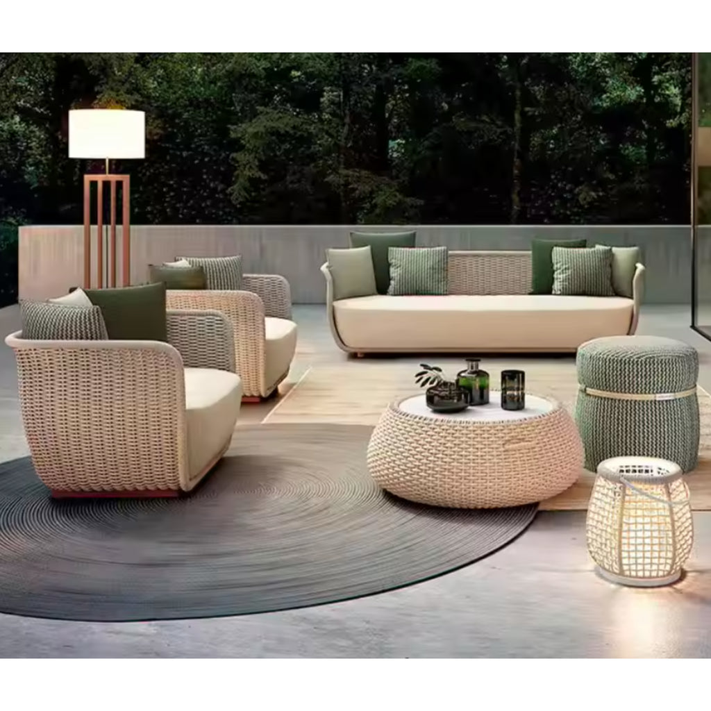Palmweave Coastal Retreat Sofa Set